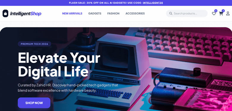 Online Tutorial Website